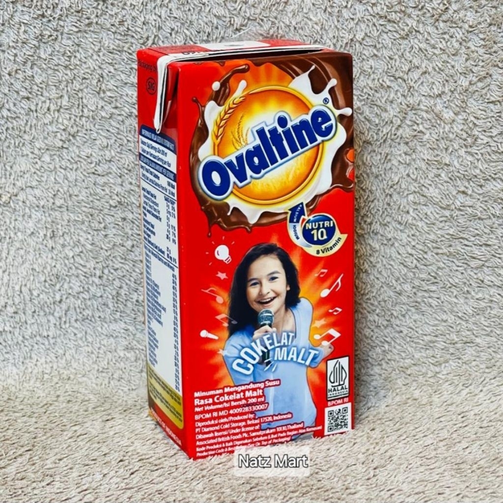 

OVALTINE Susu Chocolate Malt 200 ml & CIMORY Susu UHT 250 ml