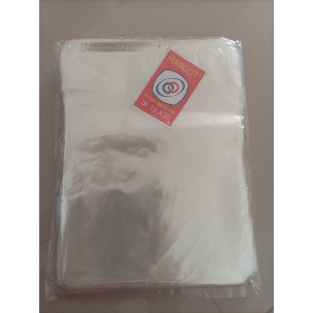 

Termurah Plastik PP Mascot Bening Uk 15x20 tebal 0,3
