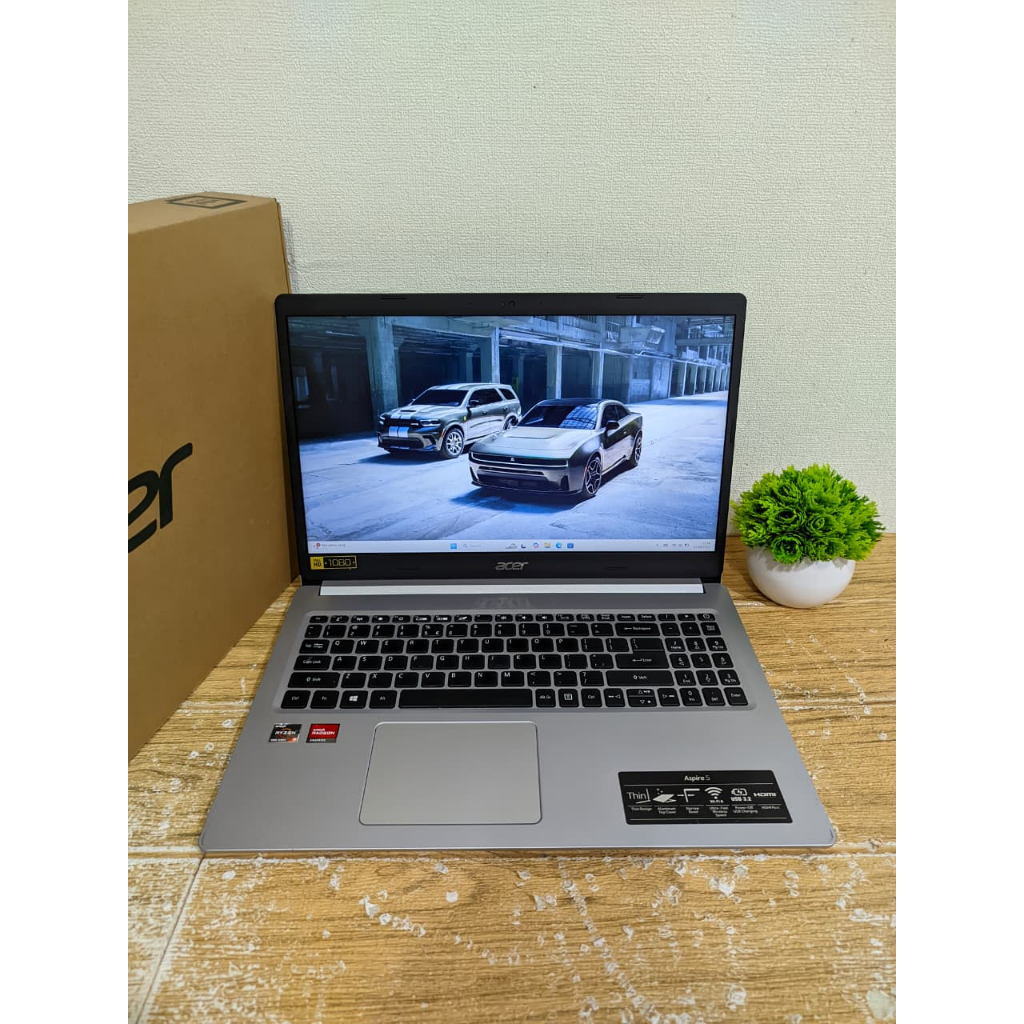 TEBUS MURAH LAPTOP ACER ASPIRE 5 A515-45 AMD RYZEN 3 RAM 8GB SSD 512GB LAYAR 15,6"FHD LIKENEW