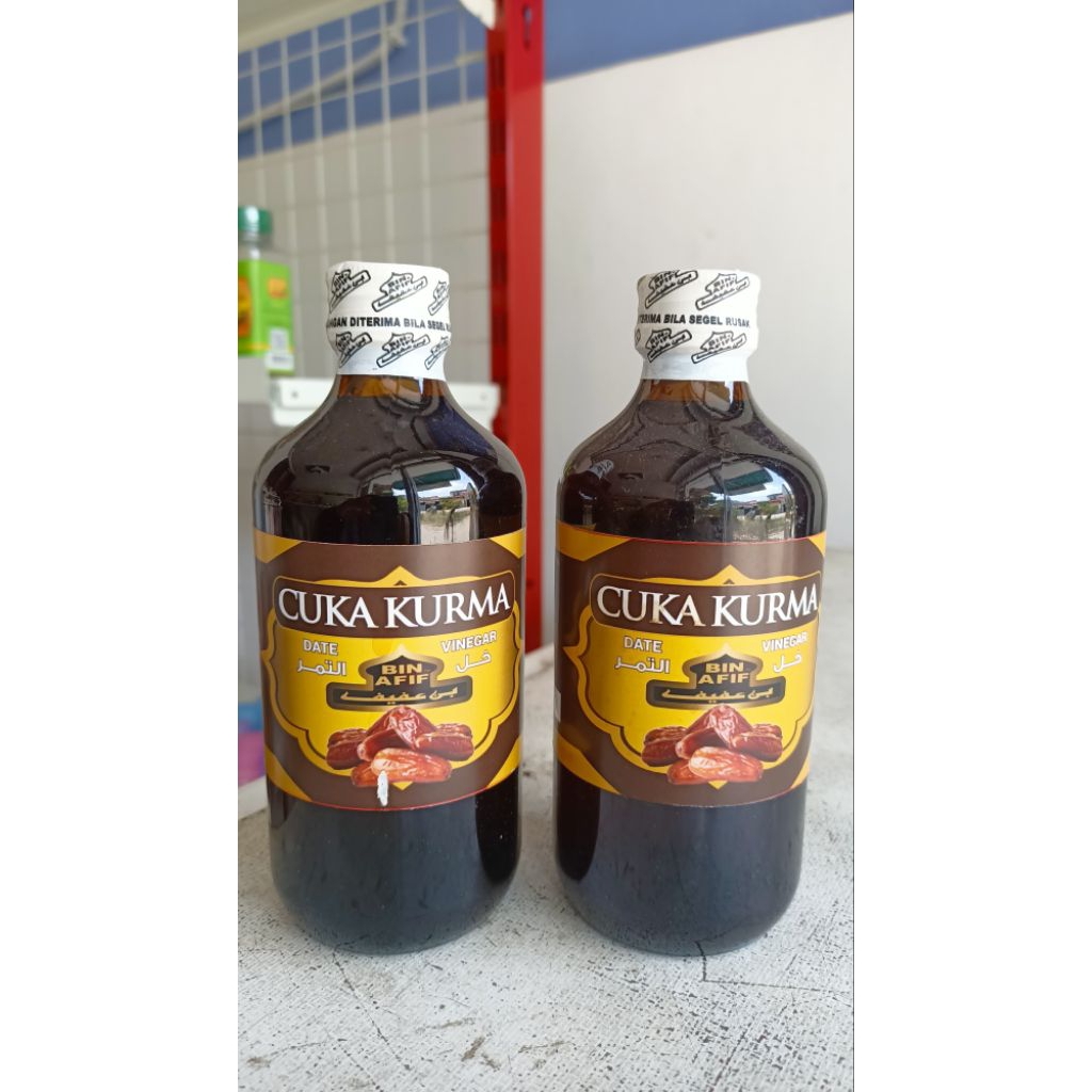

Cuka Kurma Bin Afif Original Minuman Herbal 330 Ml