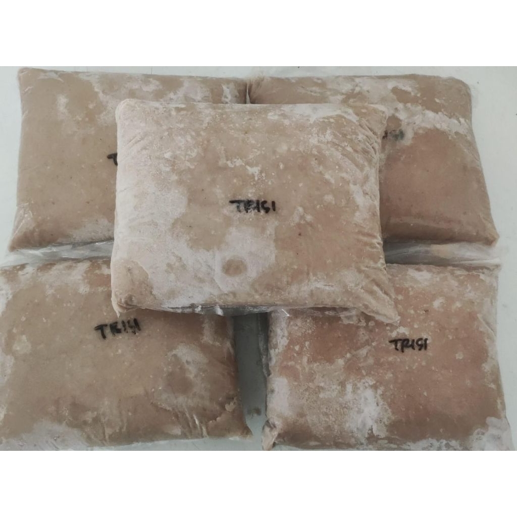 

Ikan giling Kurisi , Terisi Giling, Surimi Giling1 kg Ikan Giling