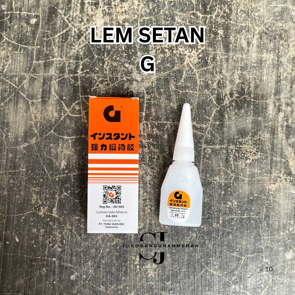 

G Lem Setan 15 gr – Perekat Serbaguna Korea ORI Barcode