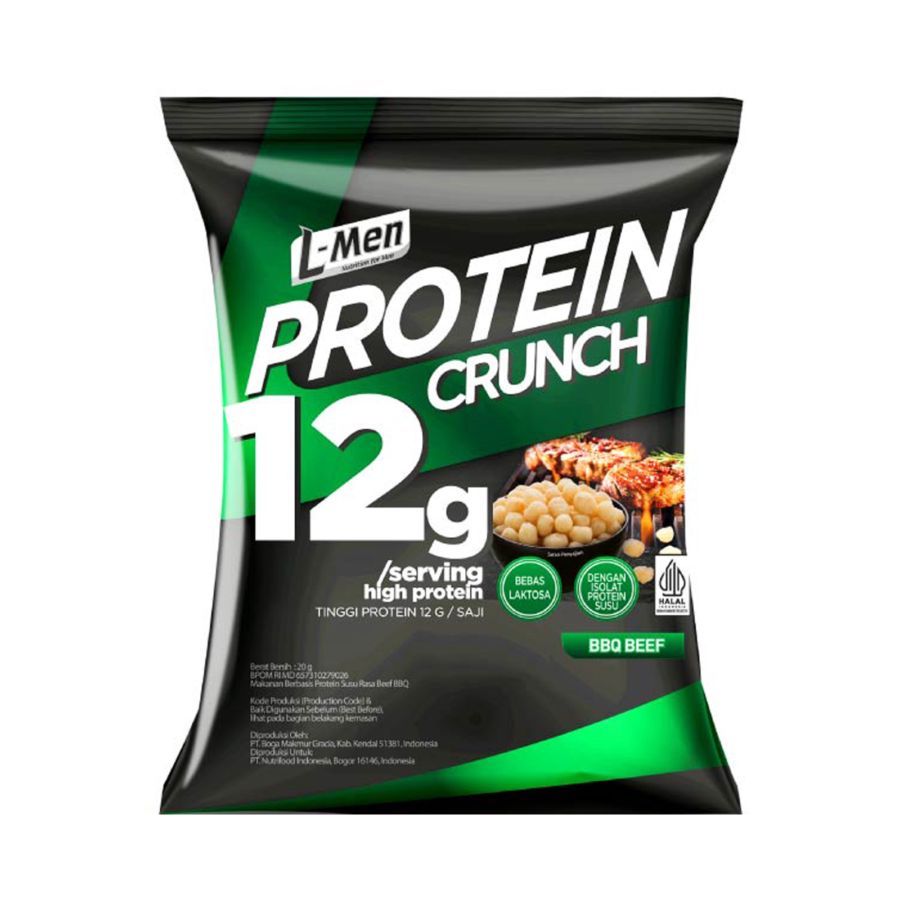 

L-Men Protein Crunch BBQ Beef 20gram
