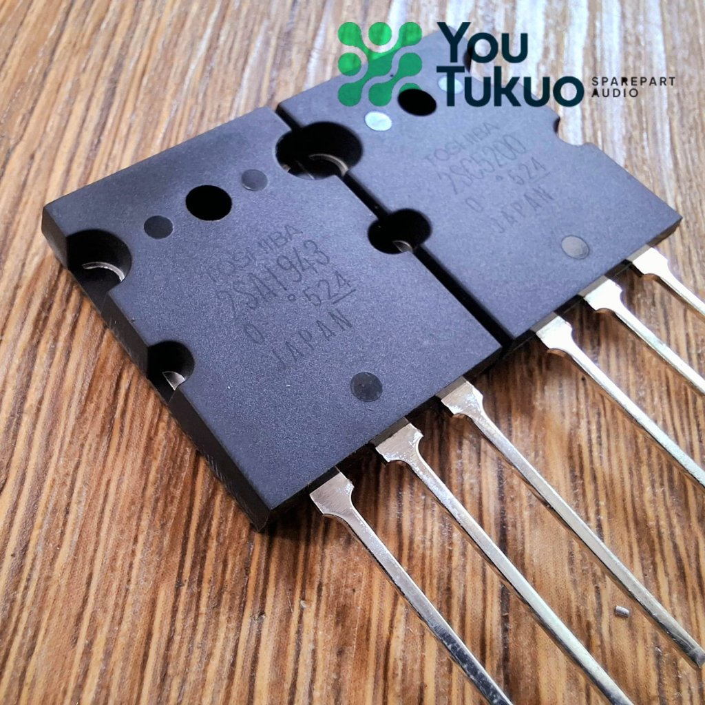 TOSHIBA 2SA1943 2SC5200 A1943 C5200 JAPAN BAGUS