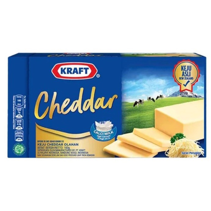

KEJU KRAFT CHEDDAR 150 GR