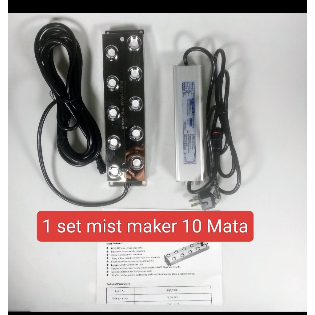 Mist Maker 10 Mata mesin embun mesin kabut