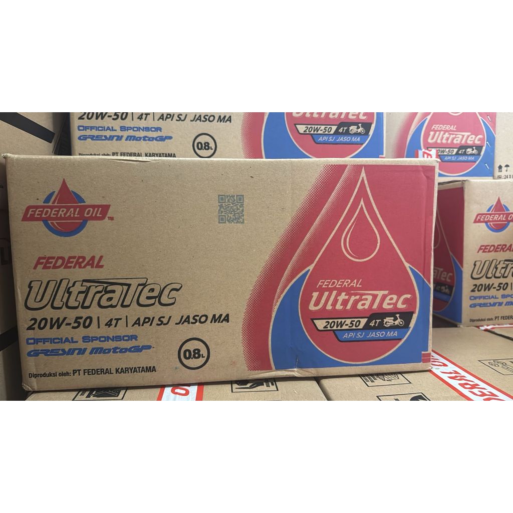 1Dus Ultratec 1Liter 800ML Oli motor bebek 4Tak