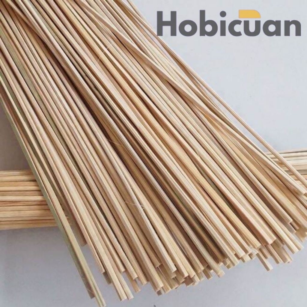 500 Batang Lidi Bambu Panjang 25cm Langsung Dari Produsen Harga Grosir finishing Halus Bahan Kerajia