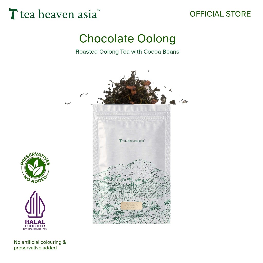 

Tea Heaven Chocolate Oolong 40gr