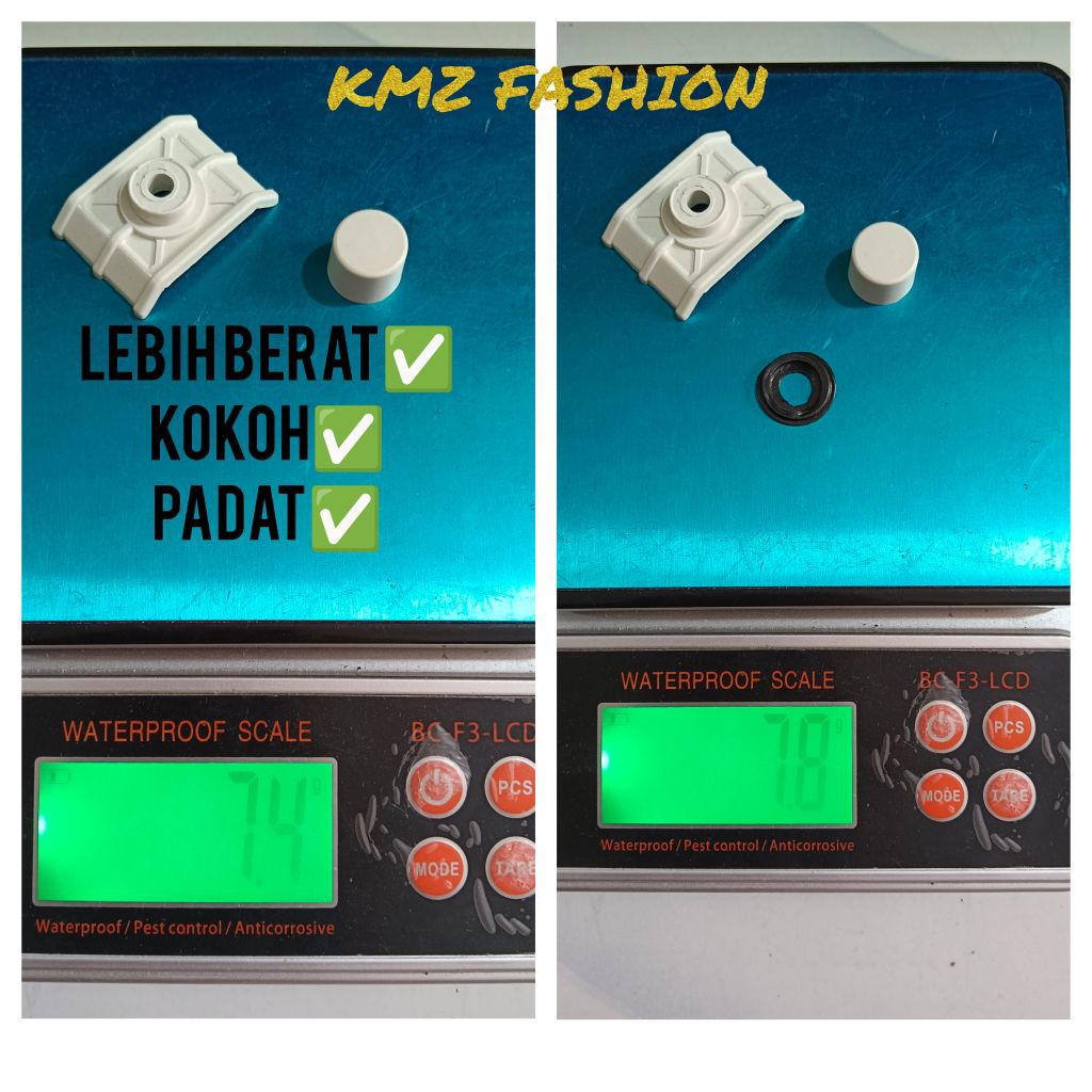 Penutup sekrup genteng UPVC - Roofseal kotak persegi UPVC alderon