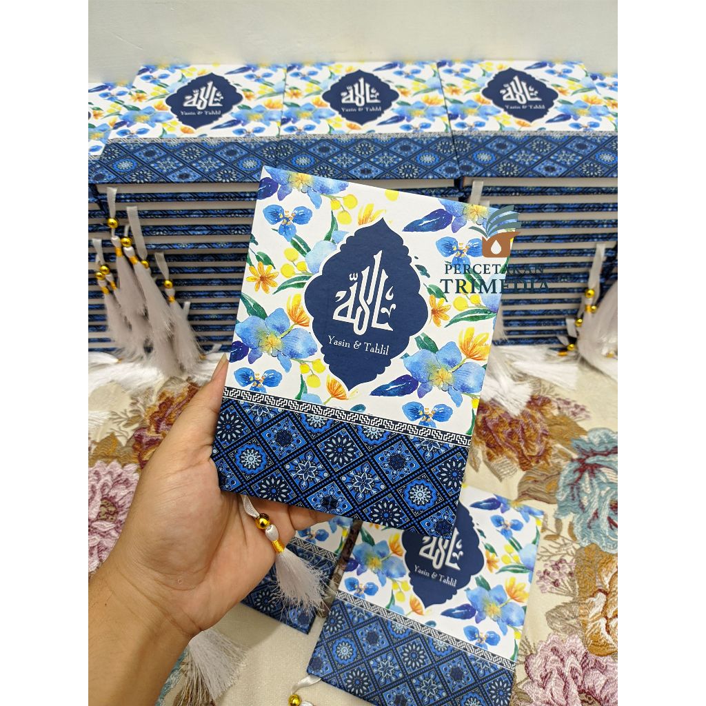 Buku Yasin dan Tahlil Hardcover 176 Art Paper / Sudah Ada ( Surat Al Kahfi I Al Mulk I Al Waqiah I A
