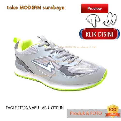JUMBO Sepatu sekolah sepatu sneakers pria tali EAGLE ETERNA