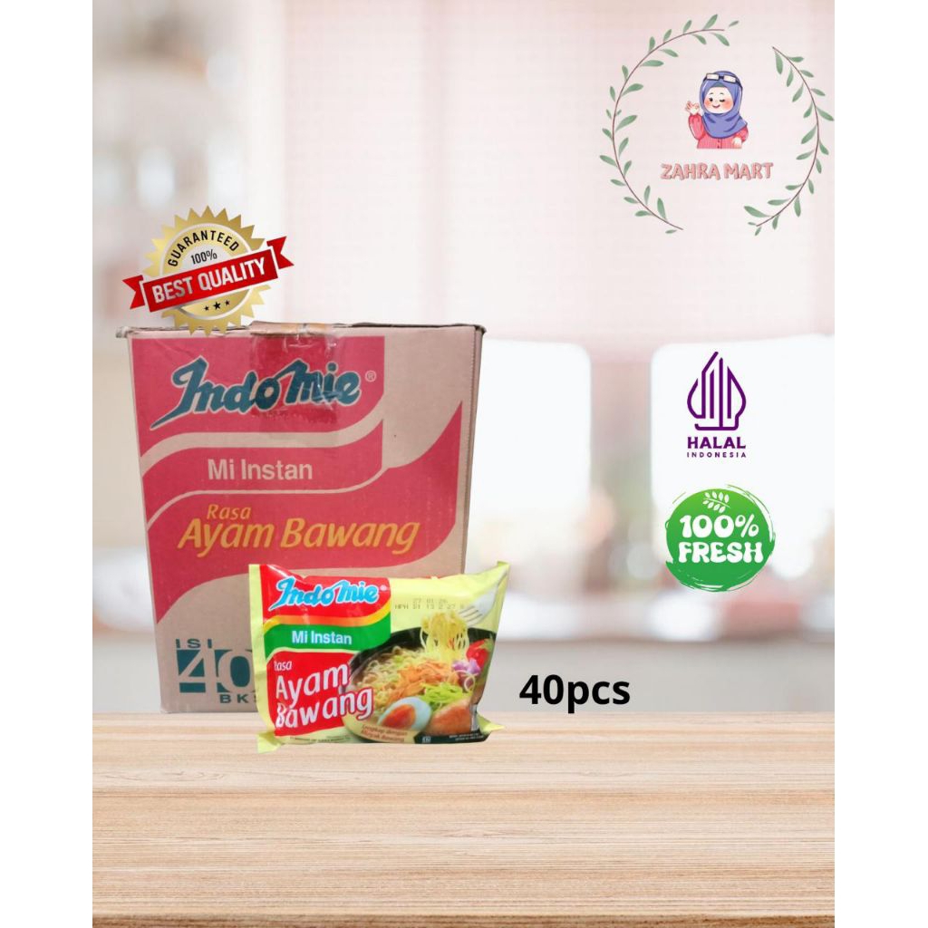 

Indomie Rasa Ayam Bawang 5 Pcs - 1 Karton Murah