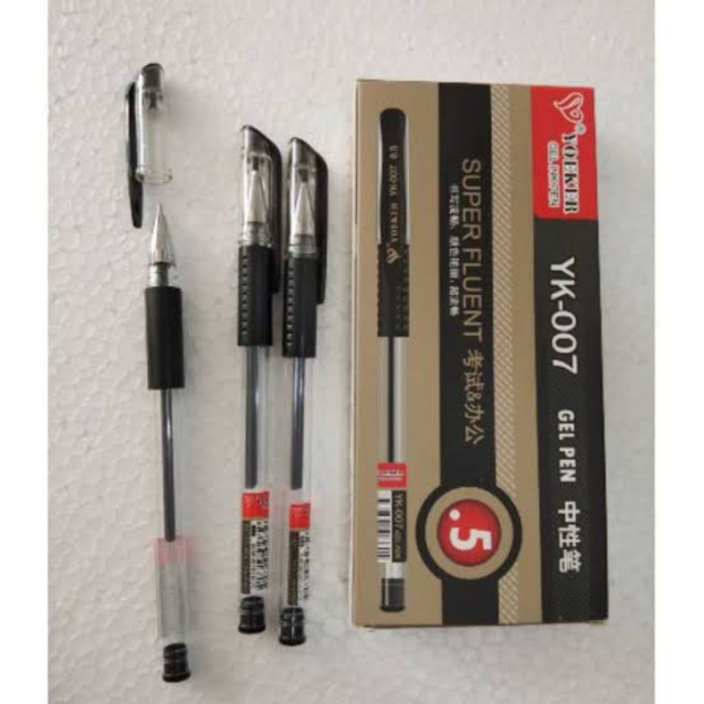 

PEN GEL YOKER 007 / PULPEN GEL YOKER 007 / PEN GEL (1pak isi 12 biji)