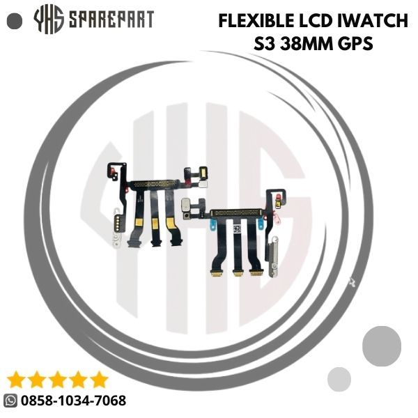FLEXIBLE LCD APPLE WATCH SERIES S3 38MM / S3 42MM BERGARANSI