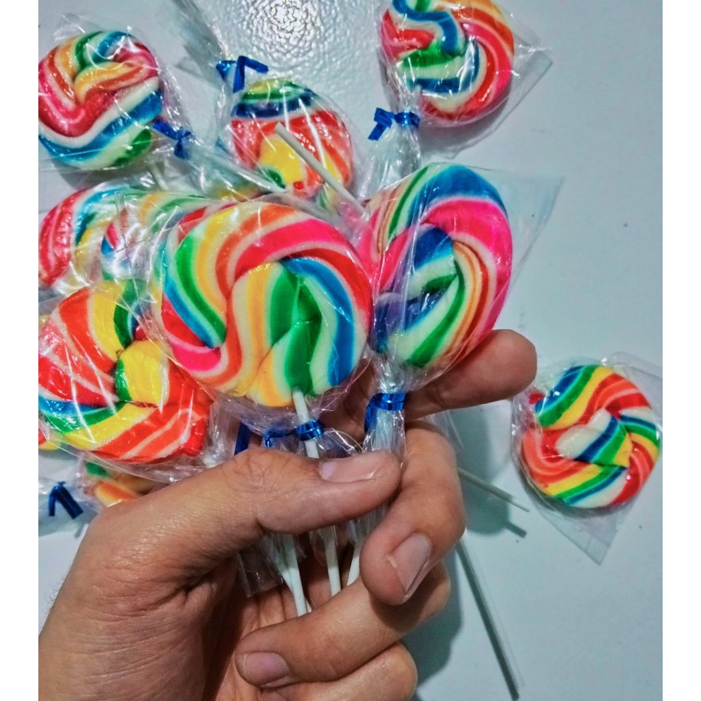 

[20pcs loly]TERMURAH Permen lolipop ±4,5cm permen lebaran