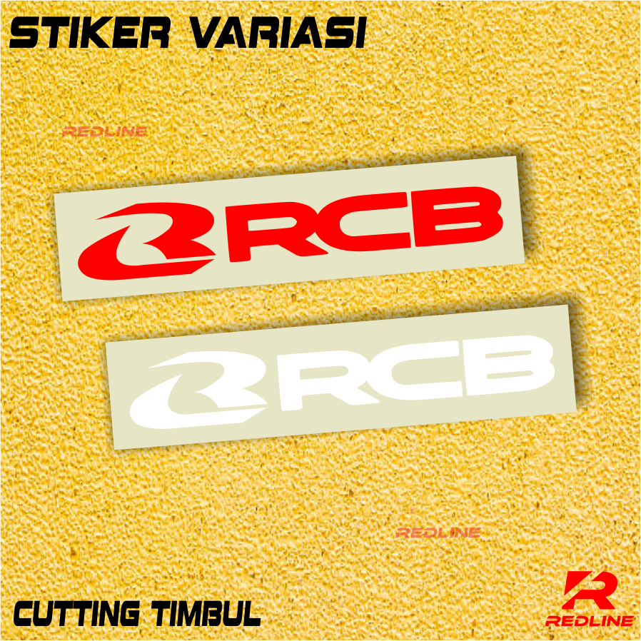 Stiker Cutting RCB