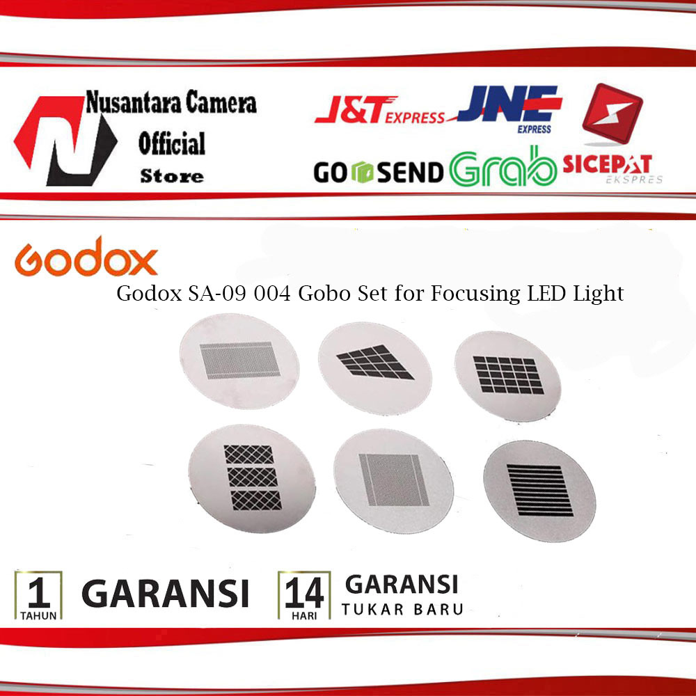 Godox SA-09 004 Gobo Set for Focusing LED Light