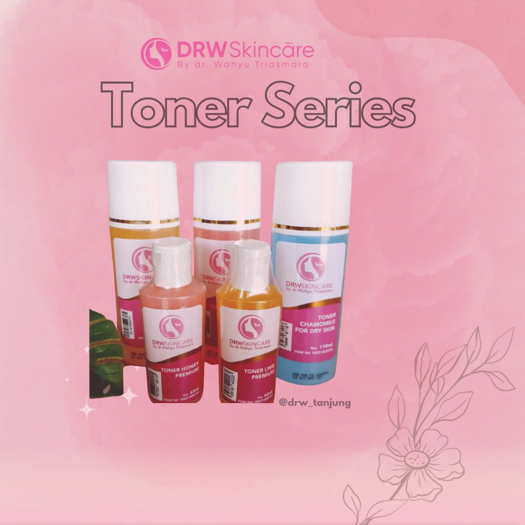 DRW SKINCARE VARIAN TONER /PENYEGAR/TONER FLEK/TONER JERAWAT (DRWSKINCARETANJUNG)