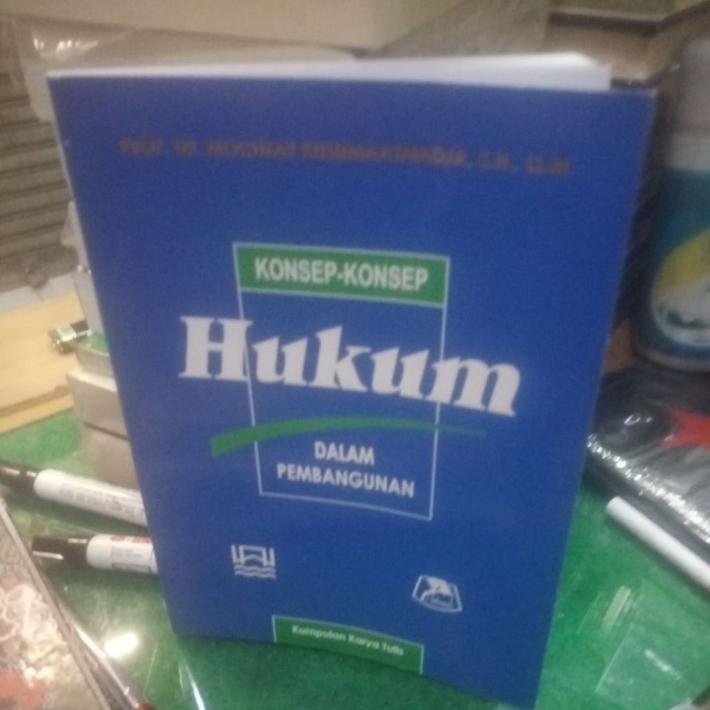 Buku Konsep konsep Hukum dalam Pembangunan