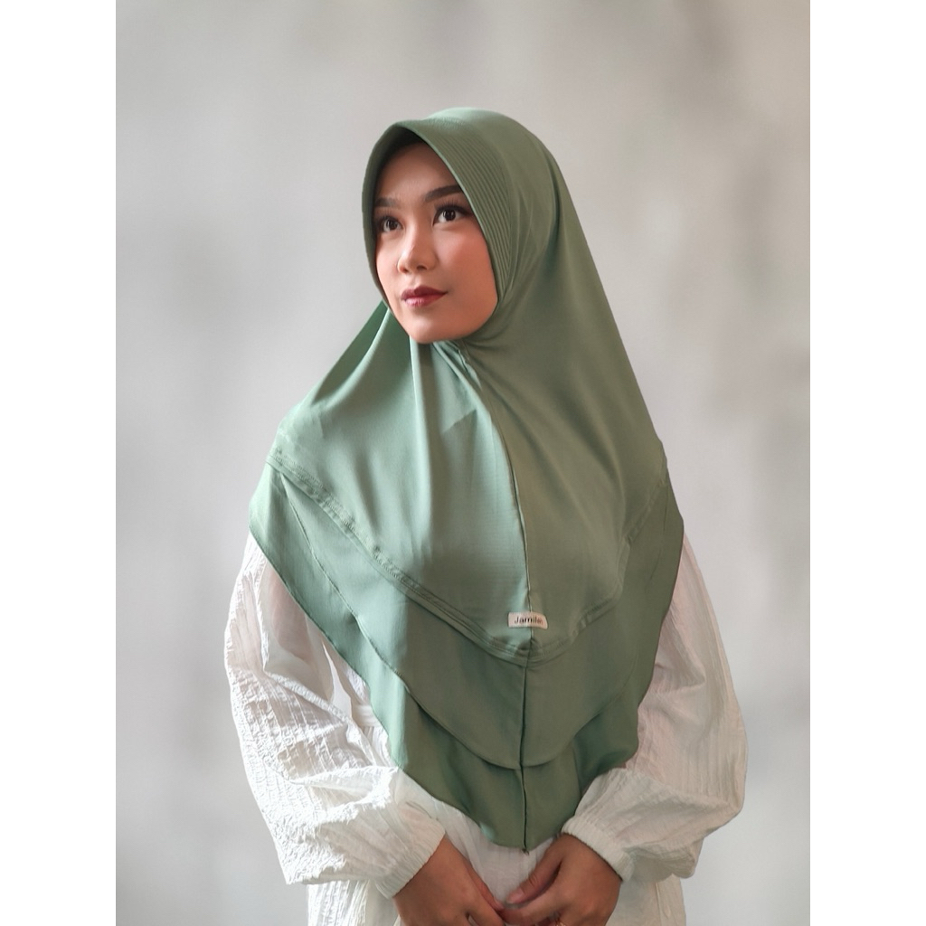 Hijab Instan Modern Bahan Jersey Zoya | Rizqina | Original by Jamilah Hijabku