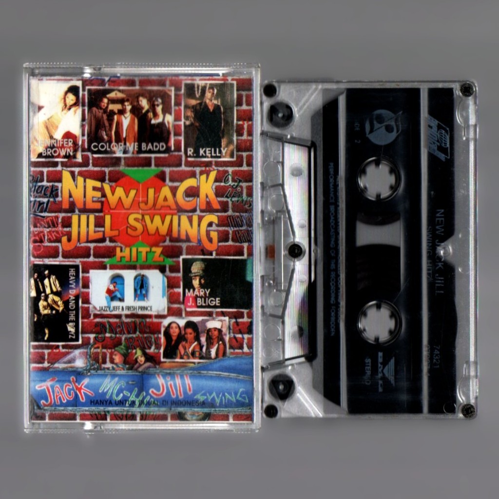 Kaset Pita Kompilasi Barat - New Jack Jill Swing Hitz - Tape Tested