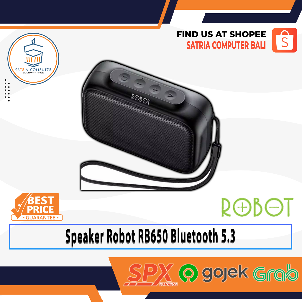 Speaker Robot RB650 Bluetooth 5.3