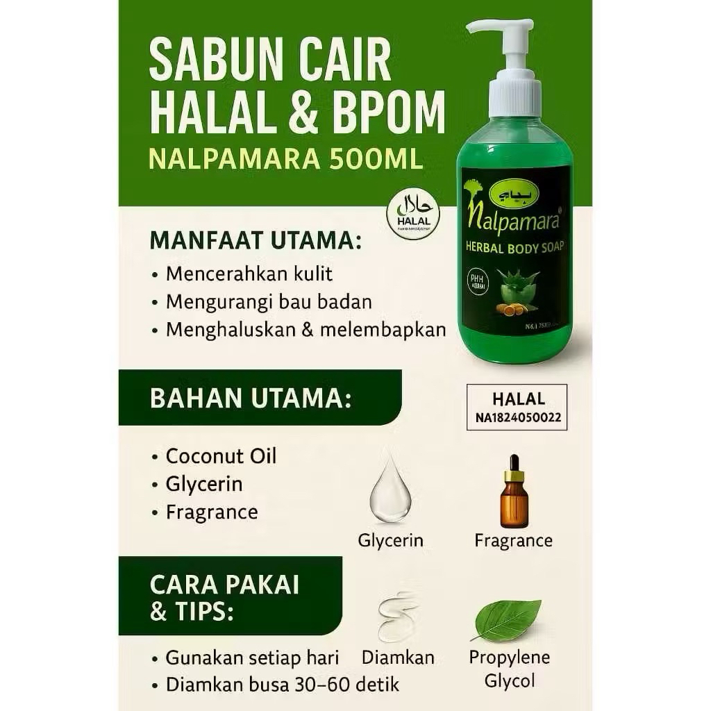 Nalpamara Body Wash 500ml