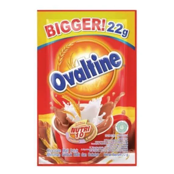 

Ovaltine Minuman Choco Malt Bubuk 1 Renceng isi 10