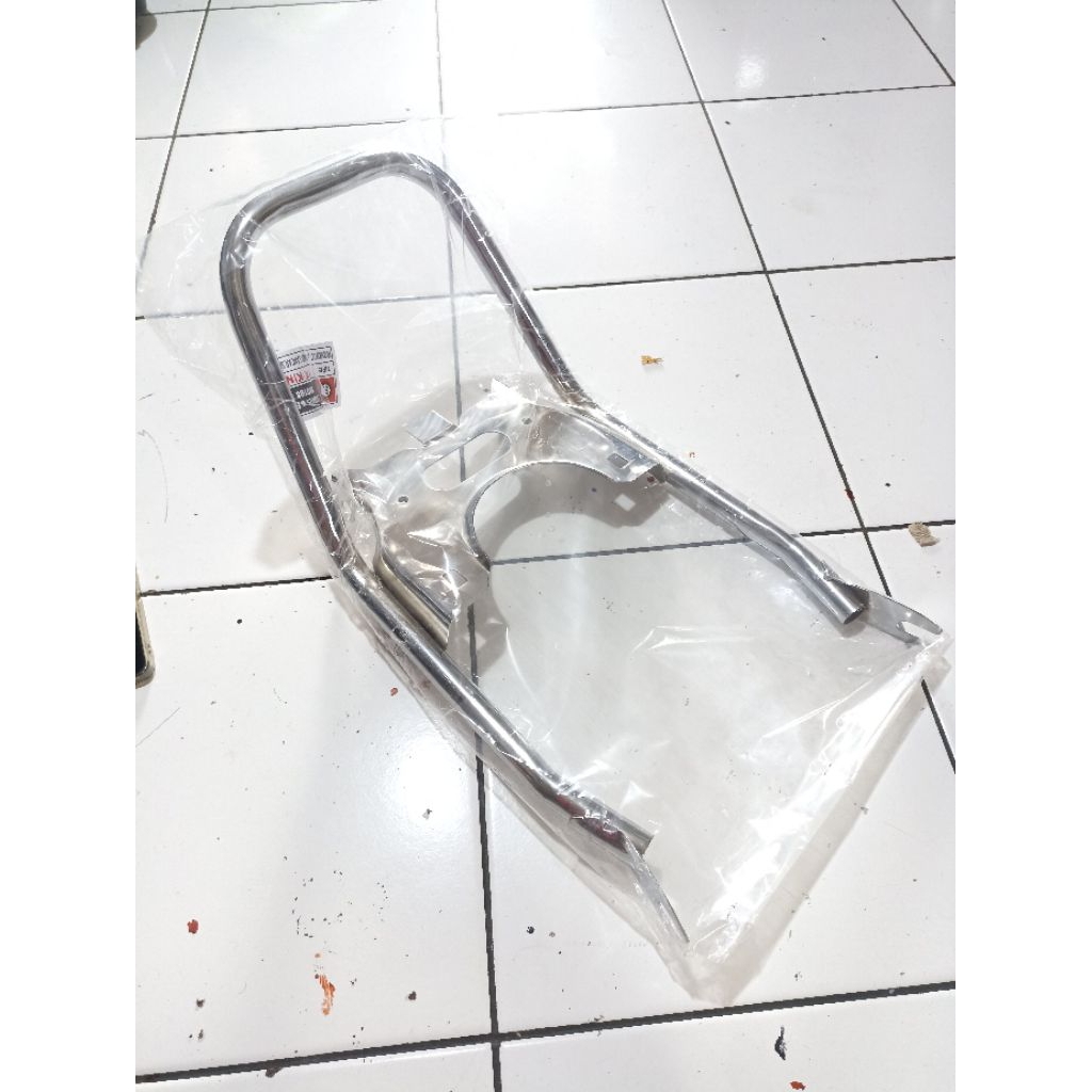 Behel Jok belakang RX King New 2008 peredam behel chrome