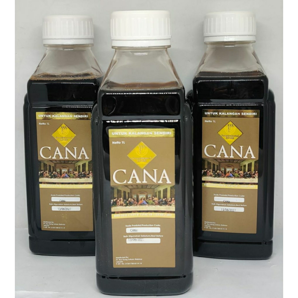 ANGGUR PERJAMUAN KUDUS CANA 1 LITER
