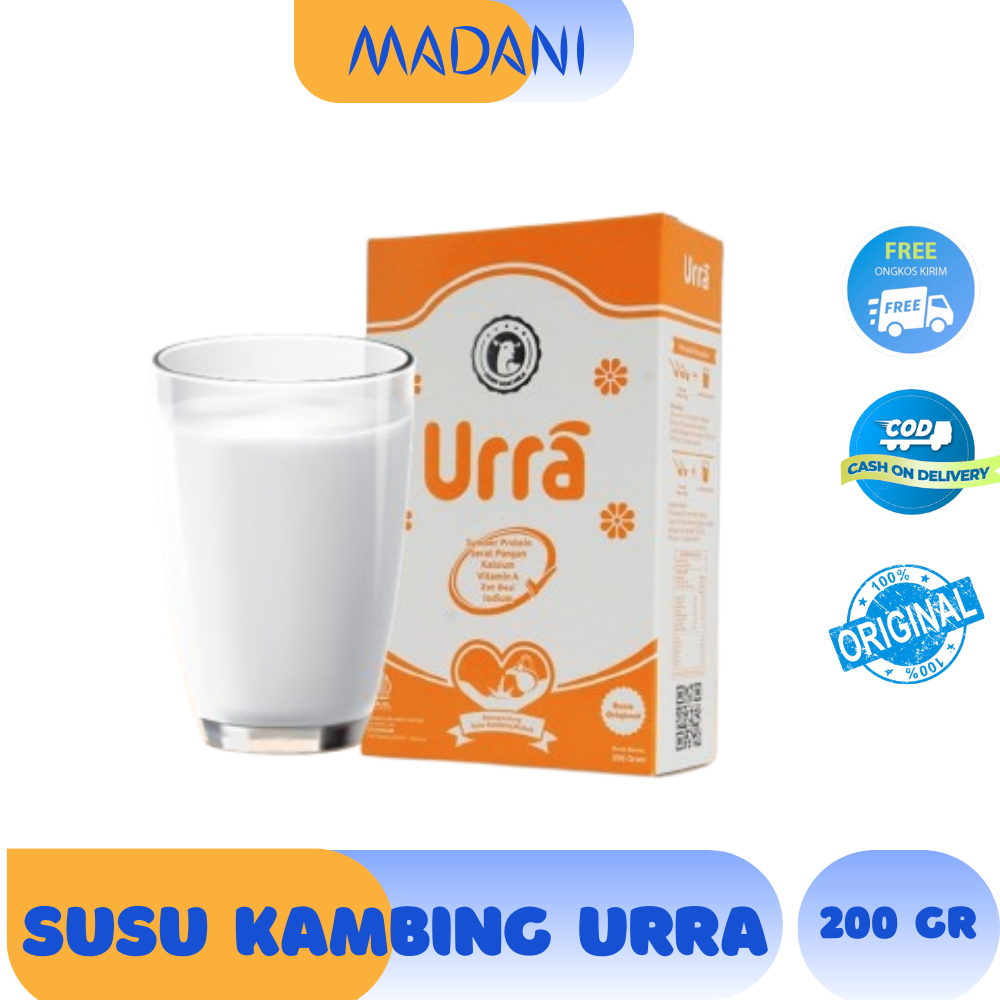 

SUSU URRA 200ml Susu Kambing Saanen Untuk Penambah Berat Badan dan Tinggi Badan Anak