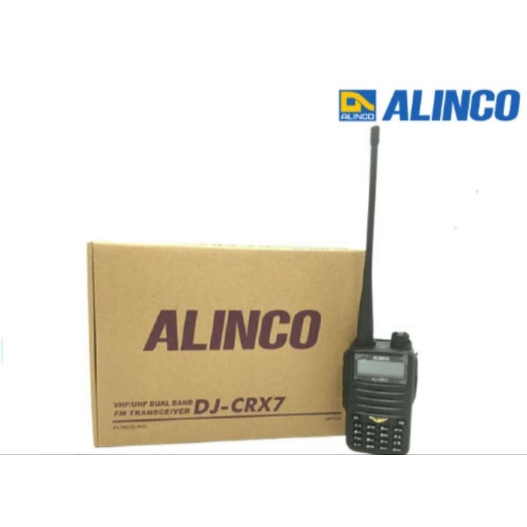 HT ALINCO DJ- CRX 7 ORIGINAL DUA BAND