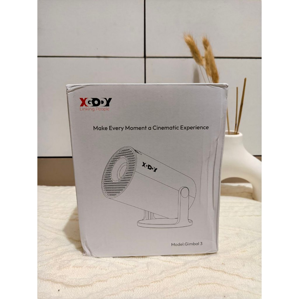 XGODY Gimbal 3 Smart Proyektor LCD Android11 ORIGINAL NEW SEGEL MURAH MERIAH