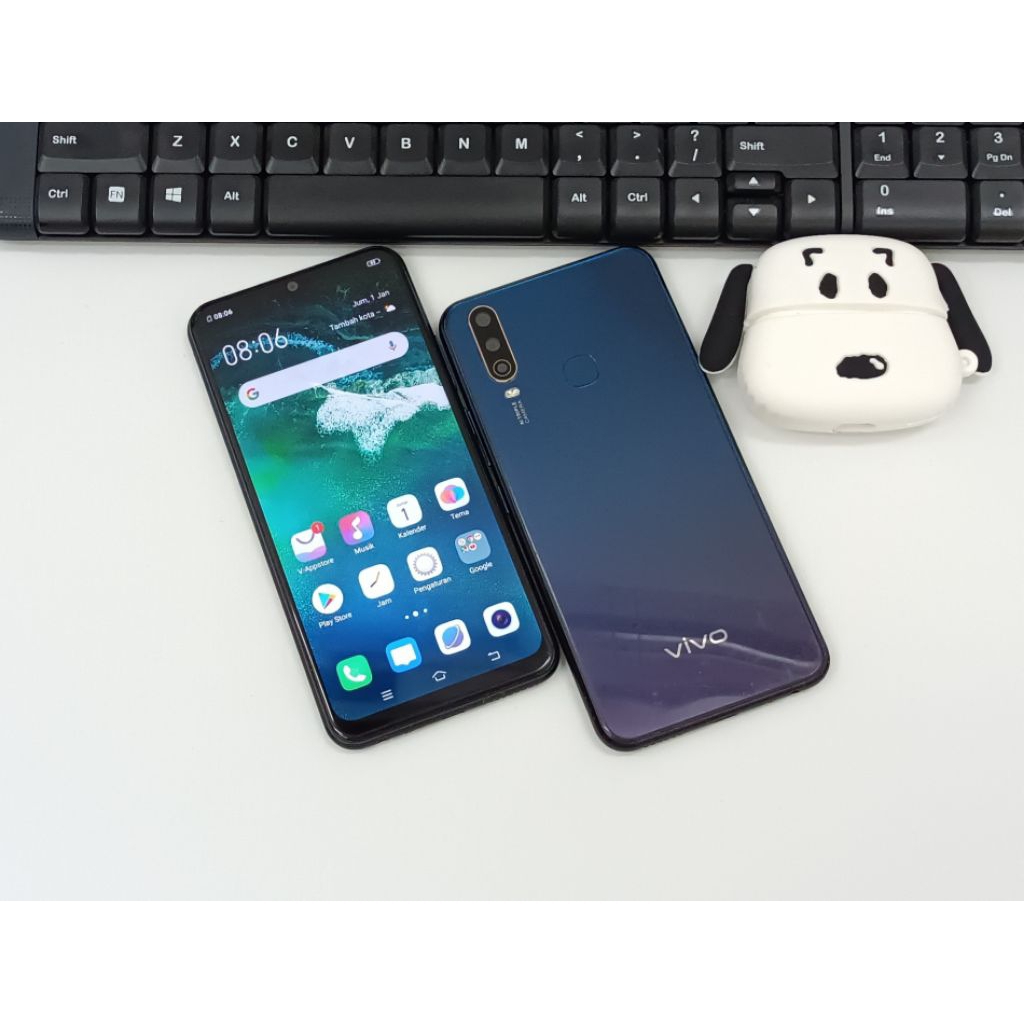 VIVO Y17 DUAL SIM 4G RAM 4GB ROM 128GB SECOND ORIGINAL