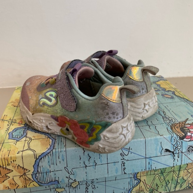 Sepatu Anak Skechers Unicorn Charm Original Size 22 (Preloved)
