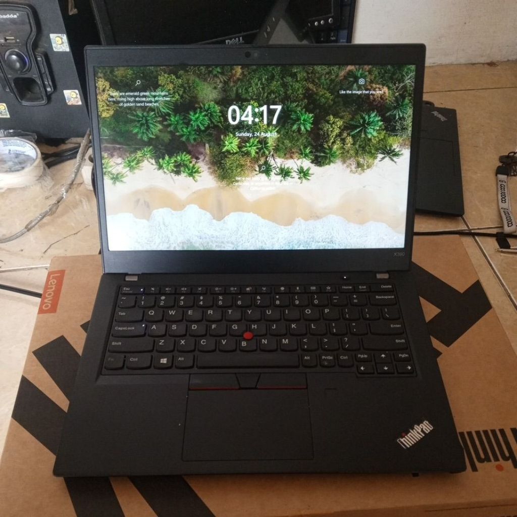laptop thinkpad x390 core i7 ram 16gb ssd 256gb