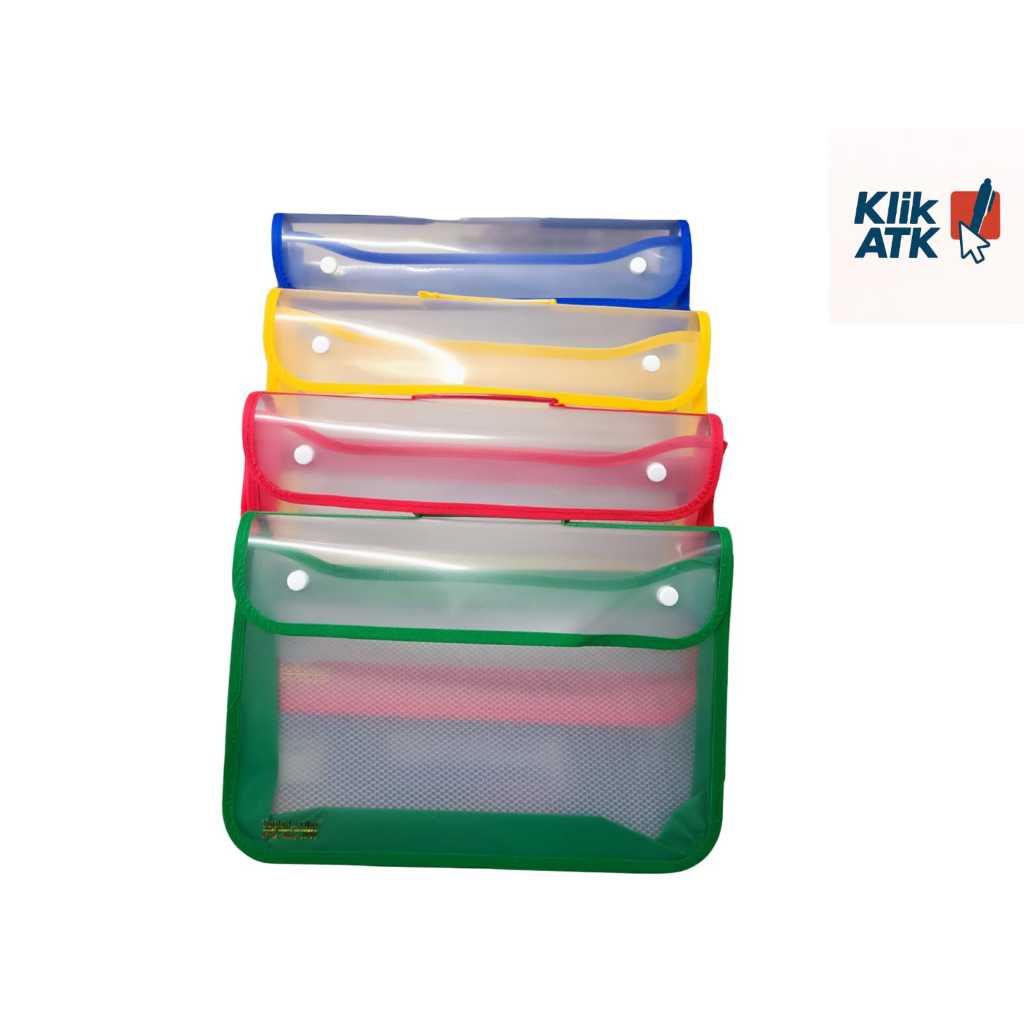 

Map Plastik Jinjing School Bag Kancing - Per Pcs