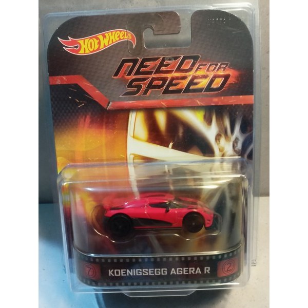 Hot Wheels Retro Entertainment Need For Speed – Koenigsegg Agera R