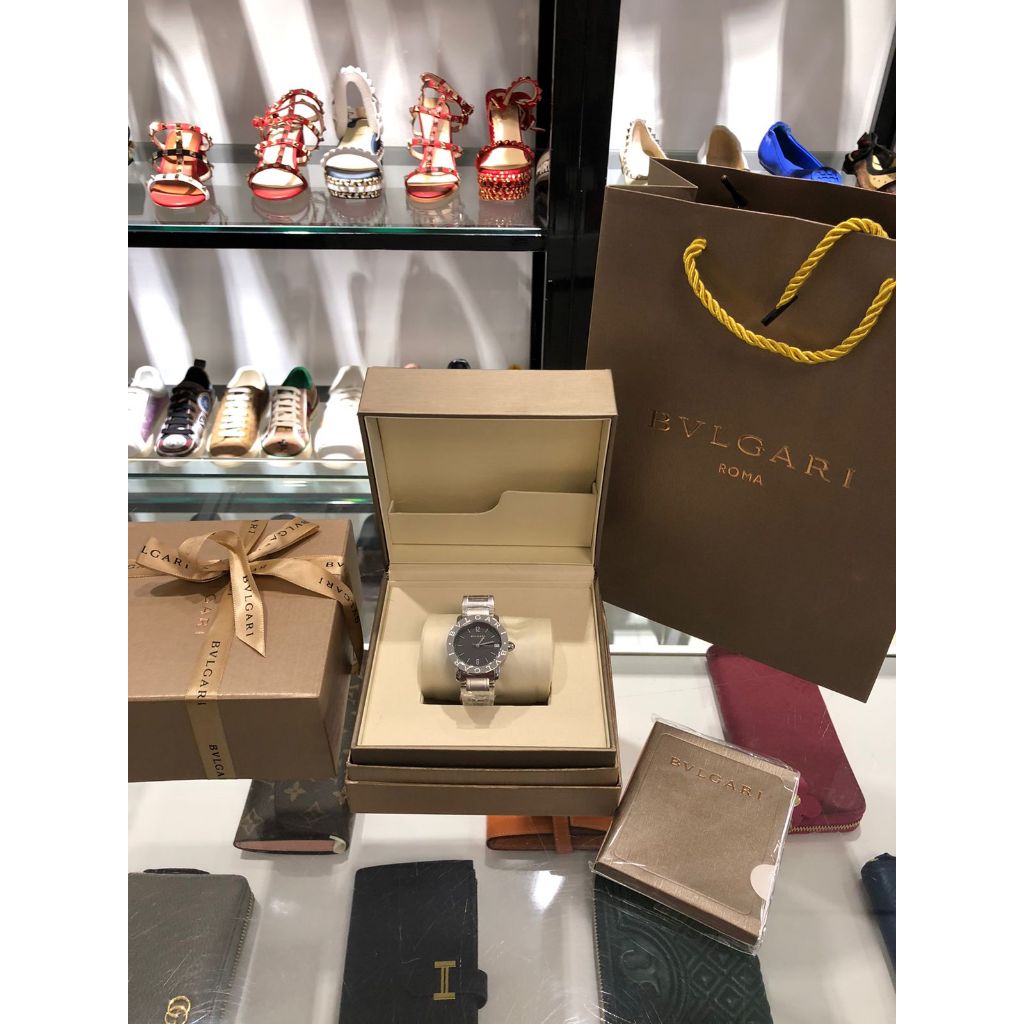 jam tangan wanita/pria jam Bvlgari Watch Japan Machine BG003