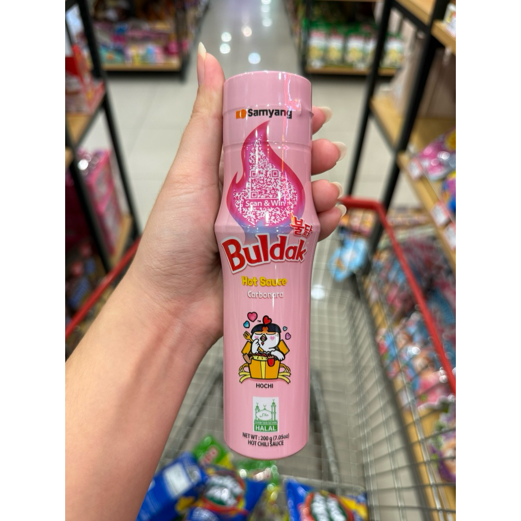 

samyang buldak hot sauce carbonara hot chili sauce 200gr