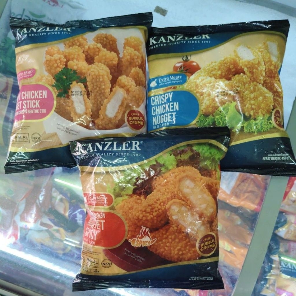 

KANZLER NUGET CRISPY CHICKEN 450GR