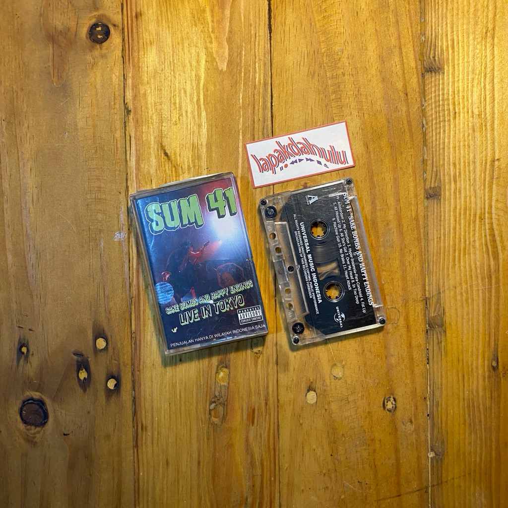 Kaset Pita Sum 41 - Live in Tokyo