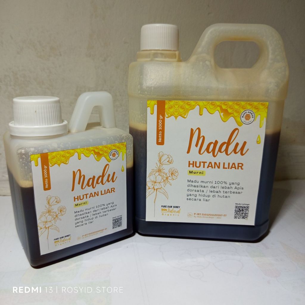 

Madu Hutan Liar Hasil Ngebolang - Lebah Apis Dorsata Murni Asli Jaminan Uang Kembali