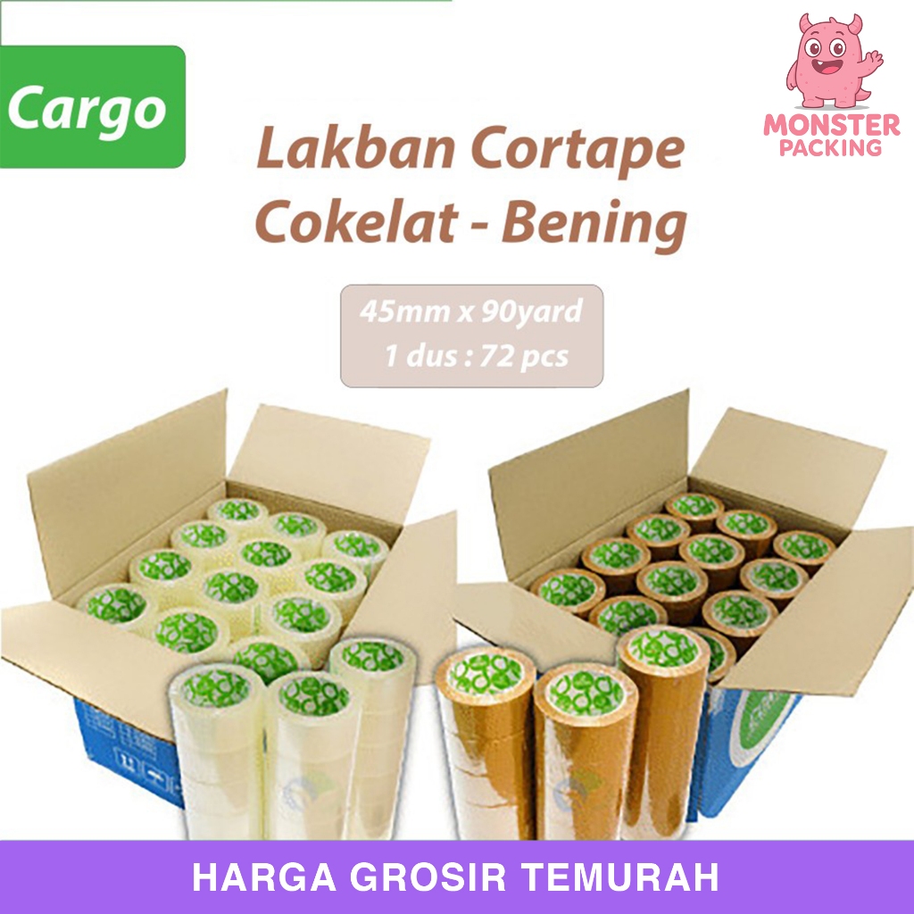 

LAKBAN CORTAPE 45MM 90YARD 1DUS/CARGO
