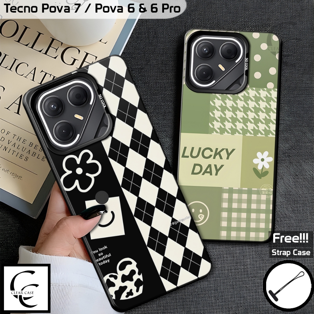 Casing So Cool Tecno Pova 7 Terbaru 2025 | SoftCase HP Tecno Pova 7 | Tecno Pova 6 & Tecno Pova 6 Pr