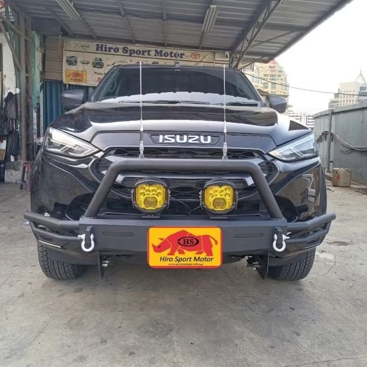 tanduk overland bumper depan isuzu MUX