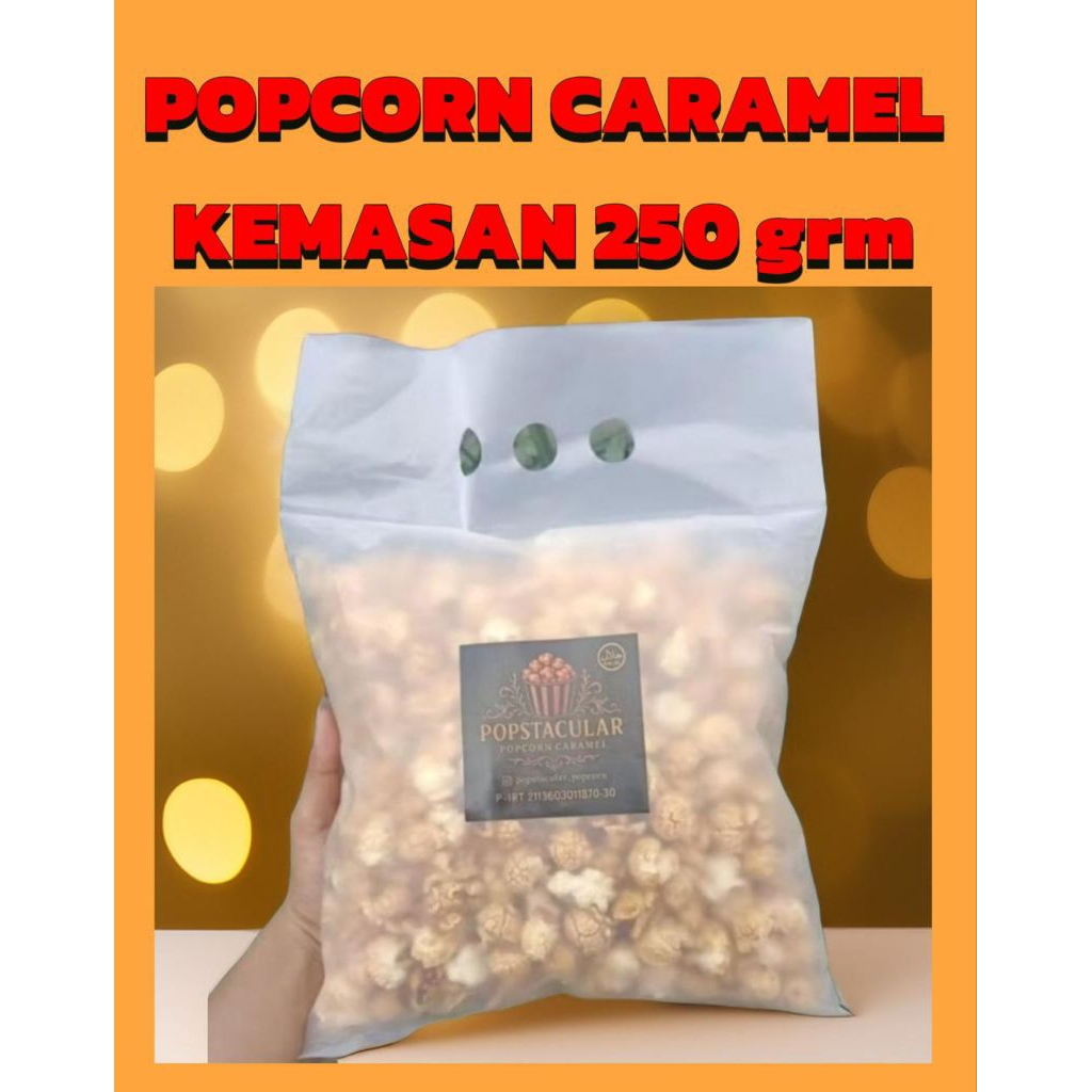 

POPCORN CARAMEL KEMASAN 250GR
