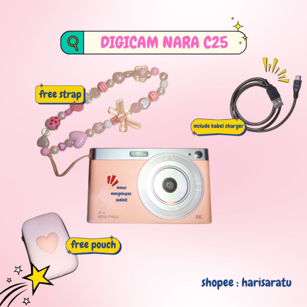 [PRELOVED] DIGICAM NARA C25