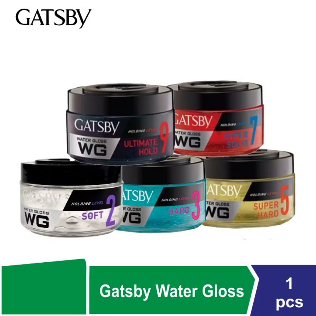 { FATAYA } GATSBY WATER GLOSS WG || minyak rambut gatsby 75g
